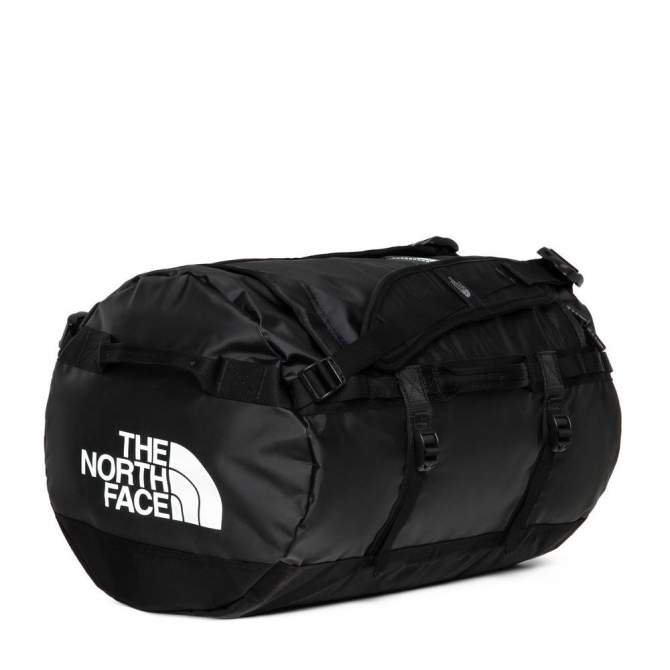 The North Face BASE CAMP DUFFEL, Black-White
