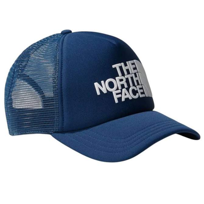 The North Face Logo Trucker Cap, Summit Navy