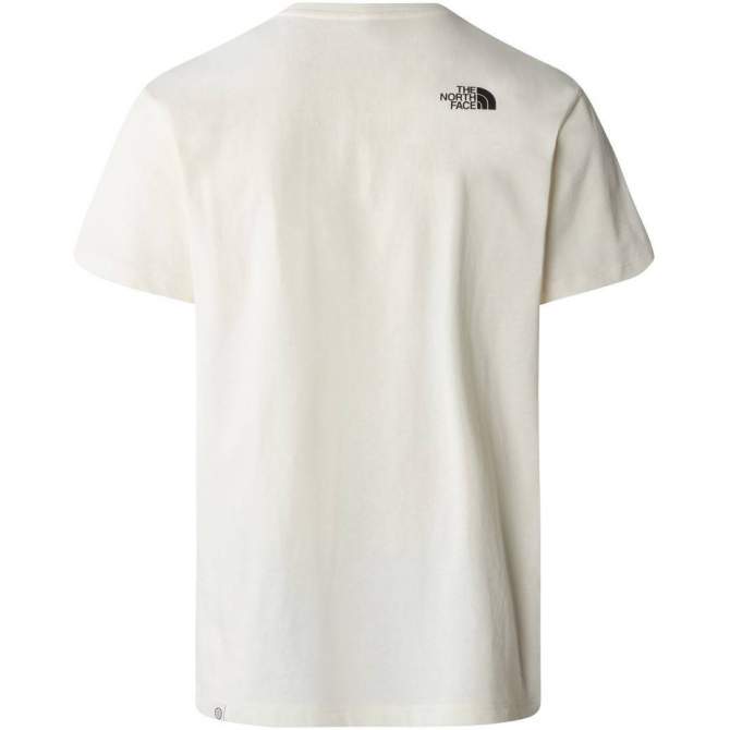 The North Face Berkeley California SS Tee- In Scrap Mat, White Dune Optic Emerald