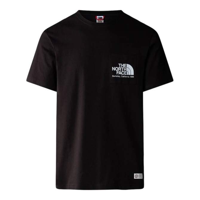 The North Face Berkeley California Pocket SS Tee, Black