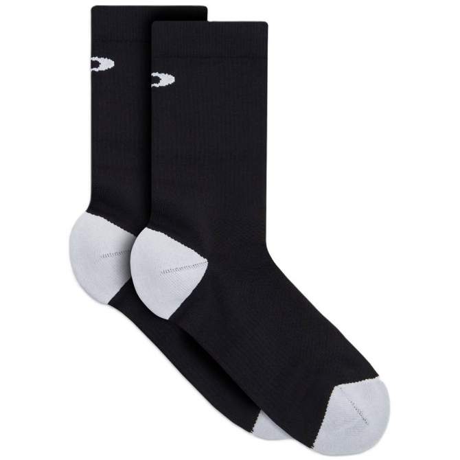 OAKLEY RIBBED ELLIPSE LONG SOCKS, Blackout