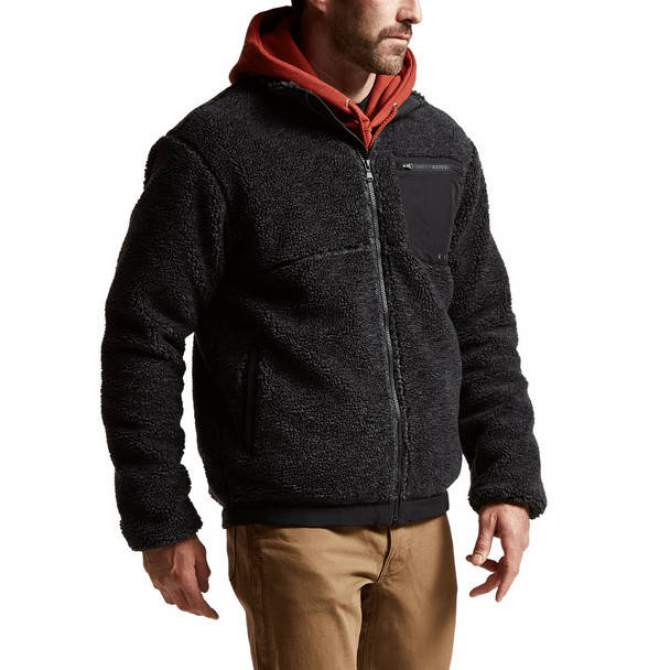 Sitka Bluff Berber Jacket, Charcoal Heather