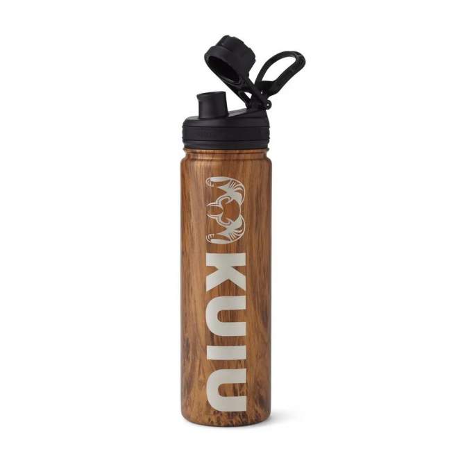 KUIU 22 oz Bottle, Wood