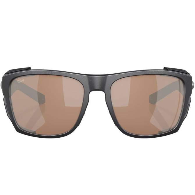 Costa King Tide 8 Copper Silver Mirror 580G, Black Pearl