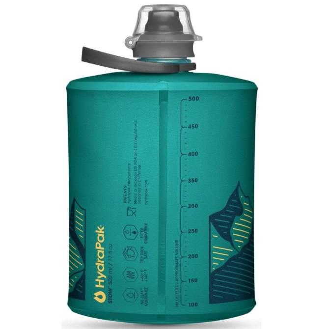 HydraPak Stow 0,5L, голубой-горы