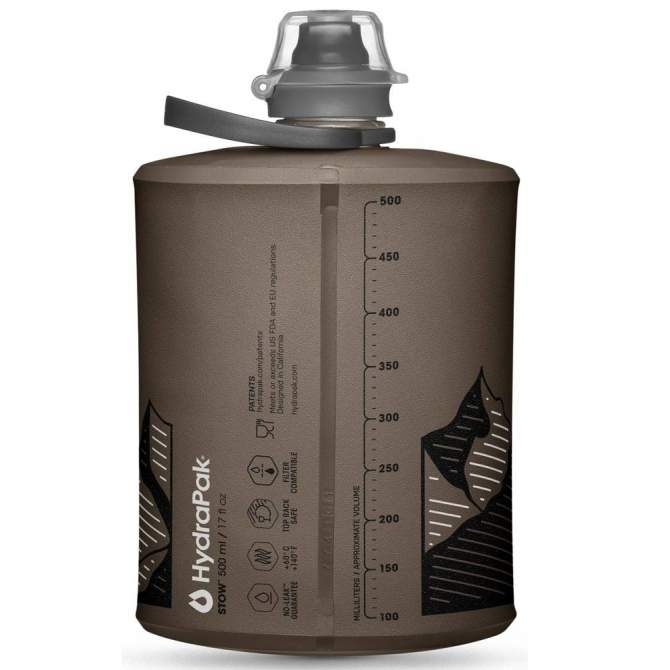 HydraPak Stow 0,5L, серый-горы