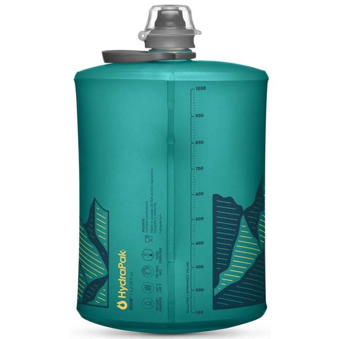 HydraPak STOW 1L, голубой-горы