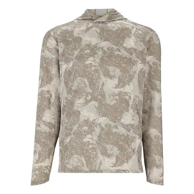 Simms SolarFlex Hoody, Back Eddy Stone