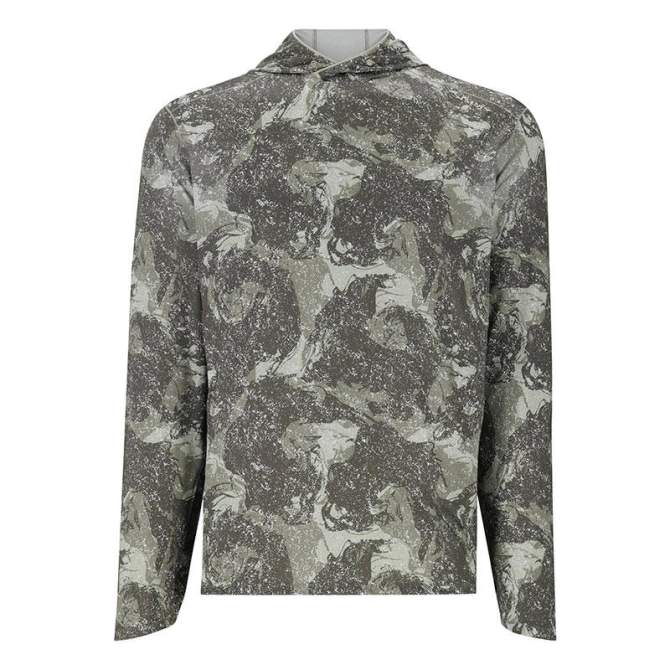 Simms SolarFlex Hoody, Back Eddy Willow