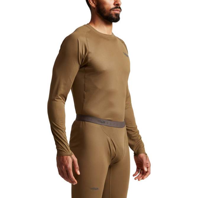Sitka Core Lightweight Crew LS, Coyote