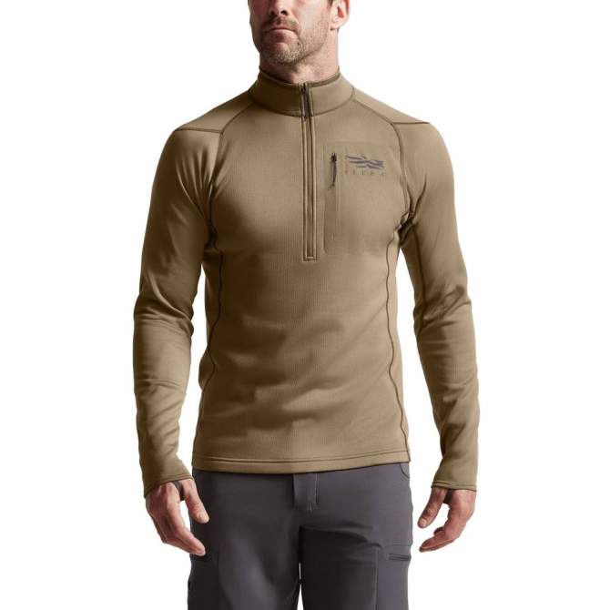 Sitka Core Midweight Zip-T, Coyote