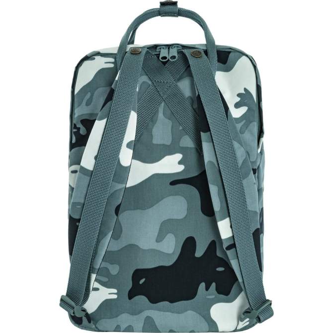 Fjallraven Kanken Graphics Laptop 15L, Nimbus Blue-Hidden Animals