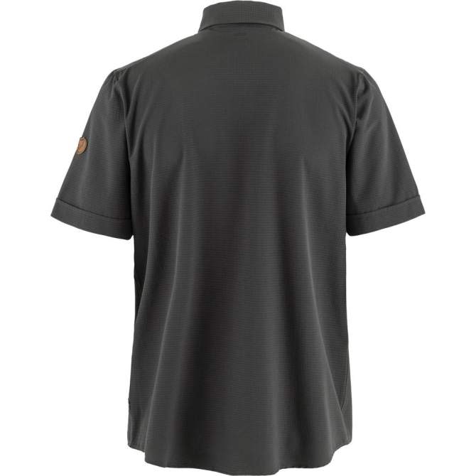 Fjallraven Abisko Trekking Shirt SS M, Dark Grey
