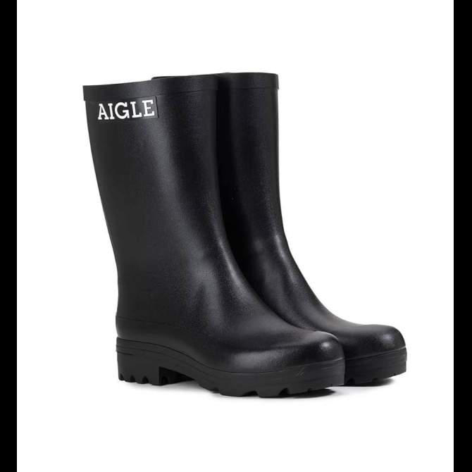 AIGLE MID CUT ATELIER AIGLE M, чёрный