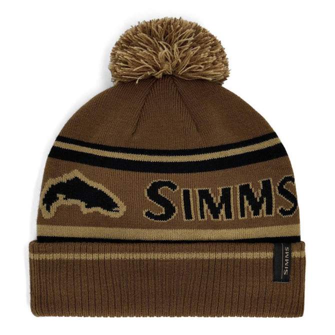 Simms Tip-Up Pom Beanie, Jasper