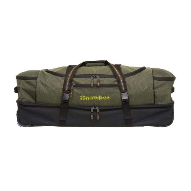 Snowbee XS Travel Rolling Bag 102L, Olive
