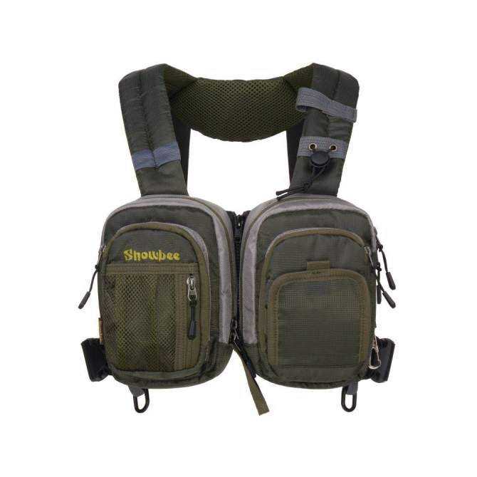 Snowbee Ultralite Chest-Pack, Dark Olive