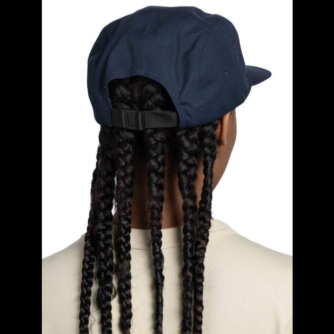 Buff 5 Panel Venture Cap, Solid Navy