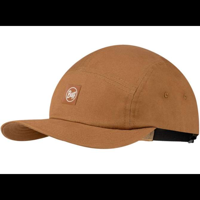 Buff 5 Panel Venture Cap, Solid Camel