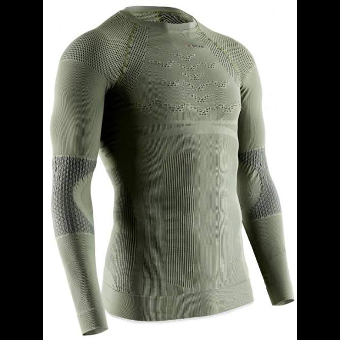 X-BIONIC OUTDOOR ENERGIZER 4.0 SHIRT LG SL, Olive Green-Anthracite