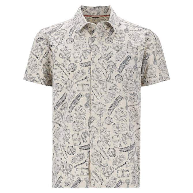 Simms Tailout SS Shirt, Camp Sand