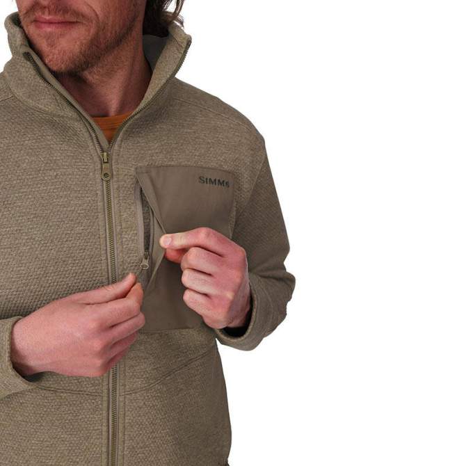 Simms Harbor Fleece, Sturgeon Heather