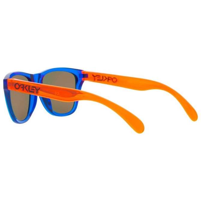 Oakley FROGSKINS XXS CRYSTAL BLUE, PRIZM RUBY