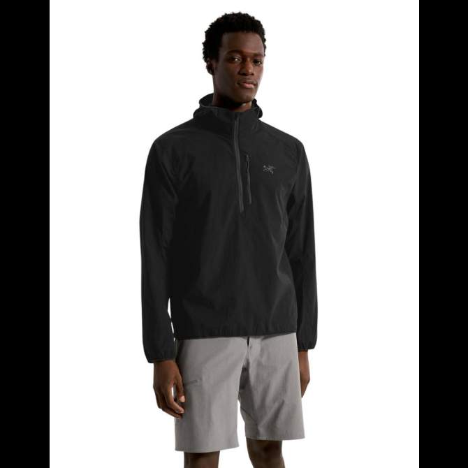 Arcteryx OSSA 1/2 ZIP HOODY, Black