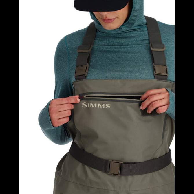 Simms Women's Tributary Stockingfoot, Basalt