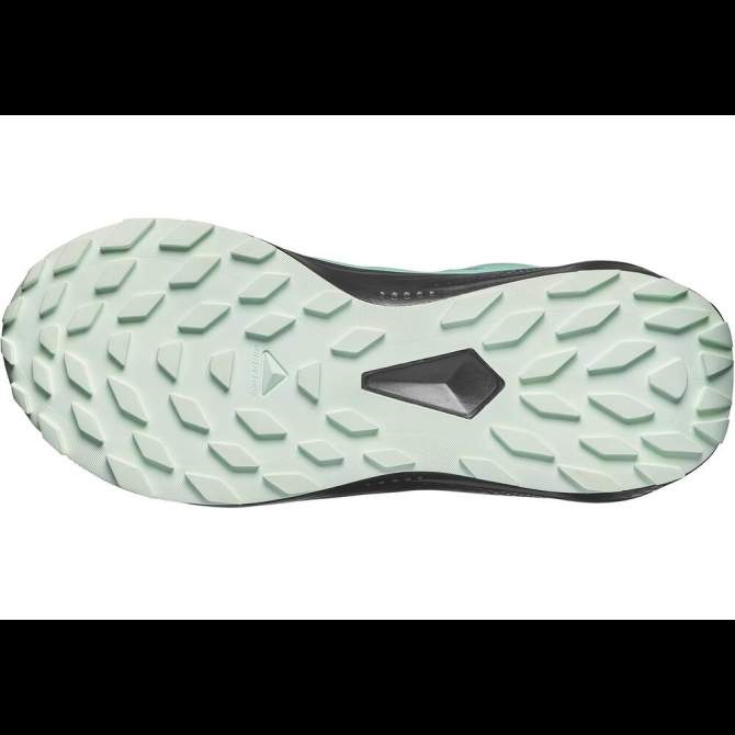 Salomon ALPHAGLIDE GTX W, Green M Asphalt-Clearly Aqua