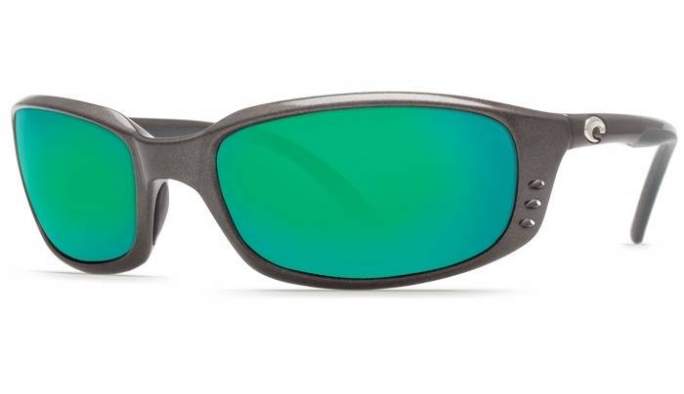 Очки Costa, Brine, Green Mirror 580P, Gunmetal Frame