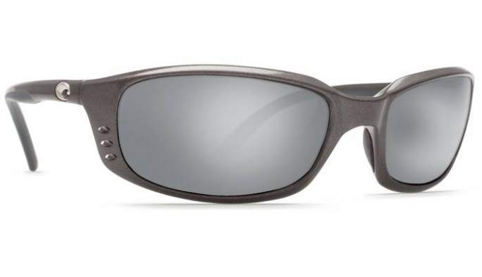 Очки Costa, Brine, Silver Mirror 580P, Gunmetal Frame