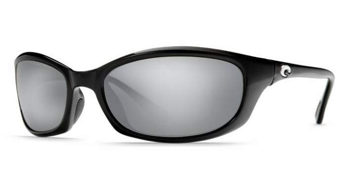 Очки Costa, Harpoon, Silver Mirror 580P, Shiny Black Frame