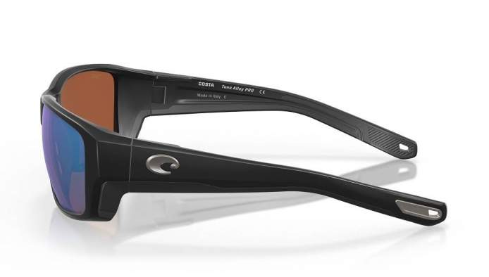 Costa Tuna Alley Pro Green Mirror 580G, Matte Black