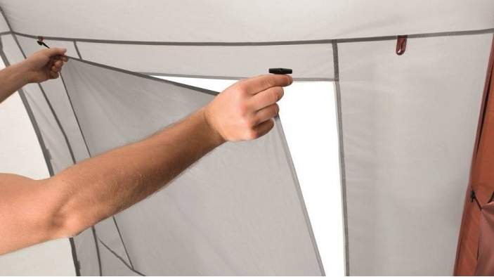 Easy Camp Huntsville 600, красно-белый