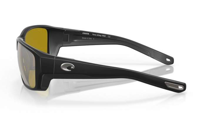 Costa Tuna Alley Pro Sunrise Silver Mirror 580G, Matte Black