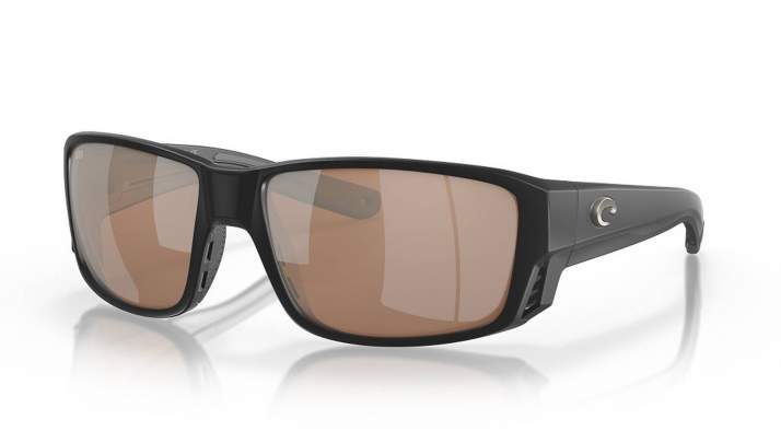 Costa Tuna Alley Pro Cooper Silver Mirrow 580G, Matte Black