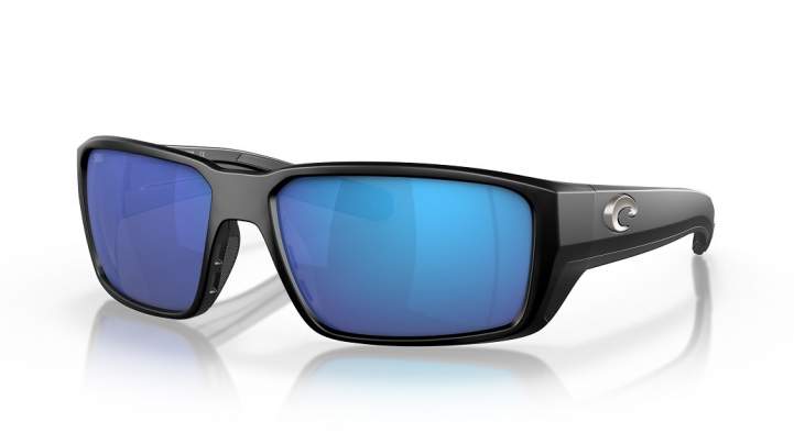 Costa Fantail Pro Blue Mirror 580G, Matte Black