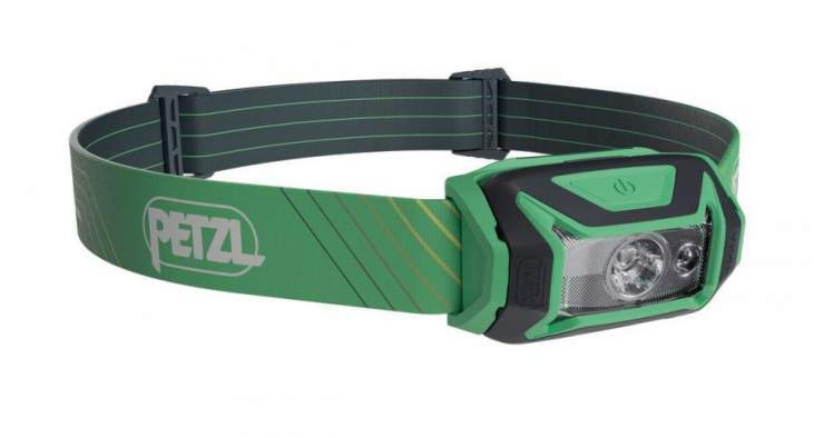 Petzl TIKKA CORE HEADLAMP, Green