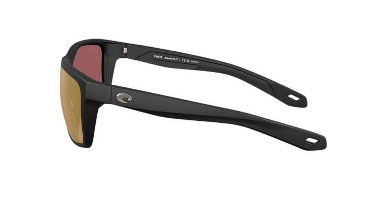 Costa Broadbill II Gold Mirror 580G, Matte Black