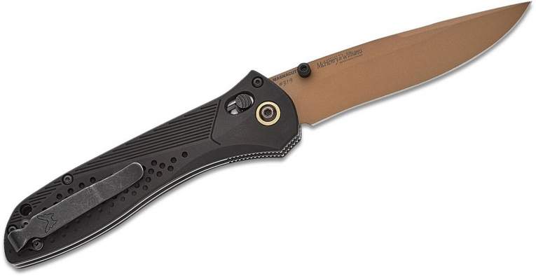Купить Benchmade Seven Ten Aluminium Black MagnaCut, клинок P 10,2 см Benchmade Seven Ten Aluminium Black MagnaCut, клинок P 10,2 см