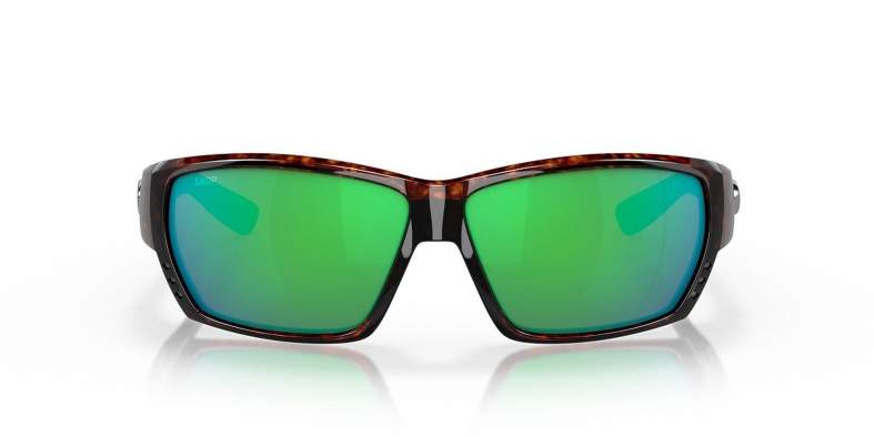 Costa Tuna Alley Green Mirror 580P, Tortoise Frame