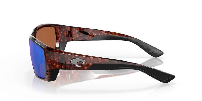 Costa Tuna Alley Green Mirror 580P, Tortoise Frame