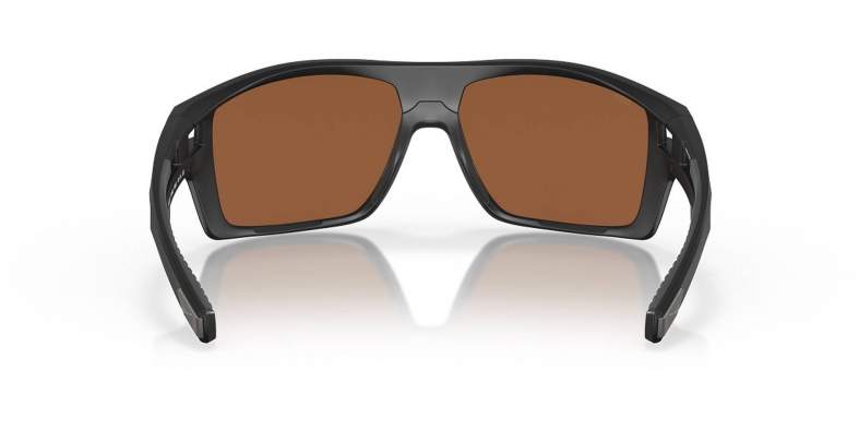 Costa Diego Copper Silver Mirror 580G, Matte Black Frame