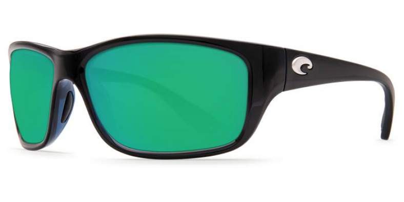 Очки Costa, Tasman Sea, Green Mirror 580P, Black Frame