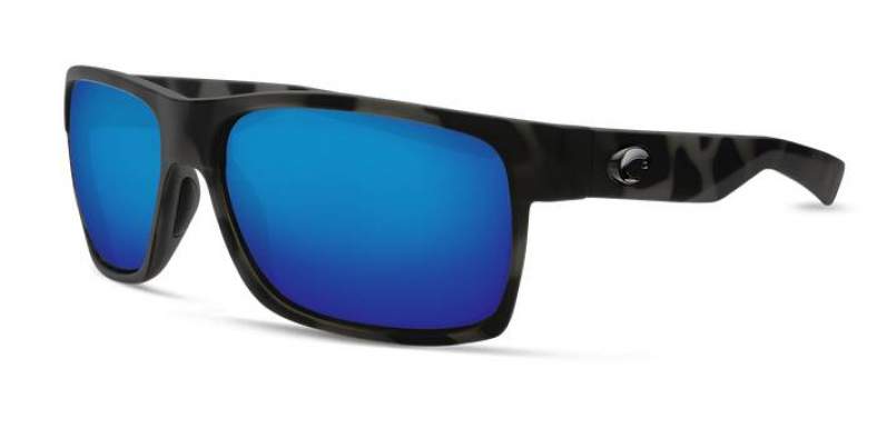Costa Half Moon, Blue Mirror 580P, Ocearch Matte Tiger Shark Frame