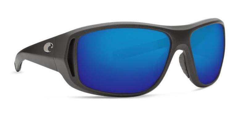 Costa Montauk, Blue Mirror 580P, Steel Gray Metallic Frame