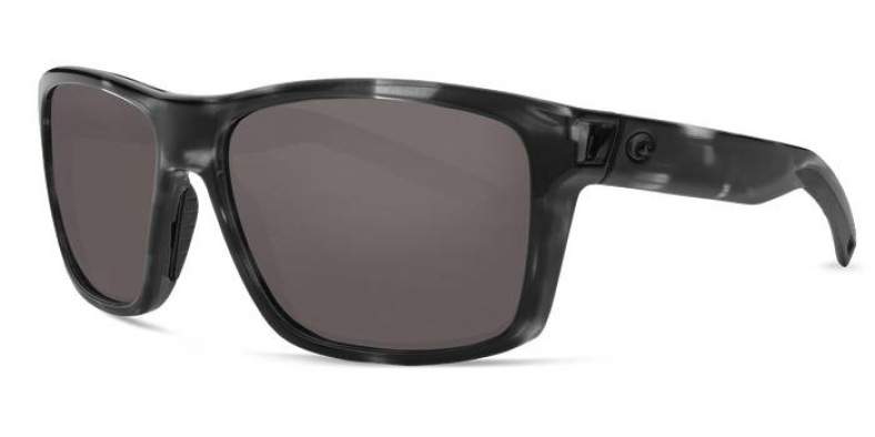 Costa Slack Tide, Gray 580P, Ocearch Shiny Tiger Shark Frame