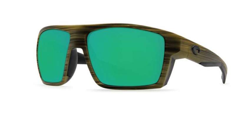 Costa Bloke, Green Mirror 580P, Matte Verde Teak+Black Frame