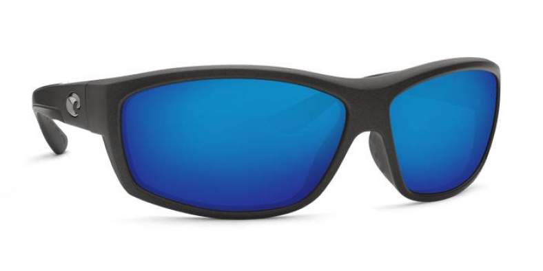 Costa Saltbreak Blue Mirror 580P, Steel Gray Metallic Frame
